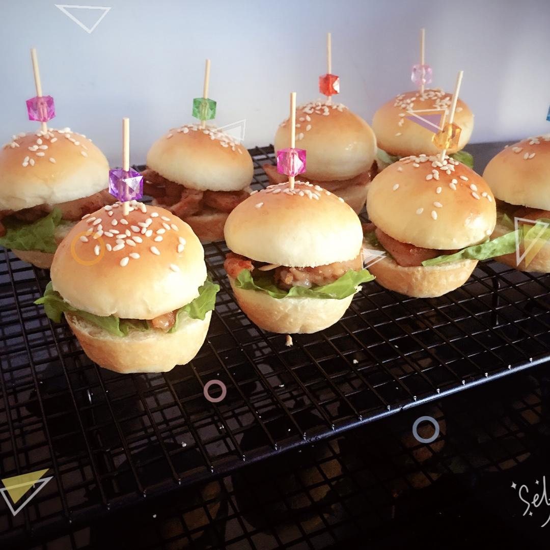 mini小汉堡---高颜值、超好味