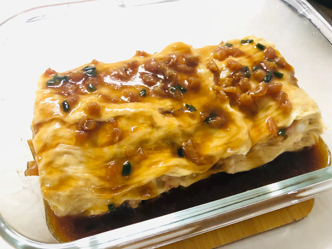 蒸千层豆皮