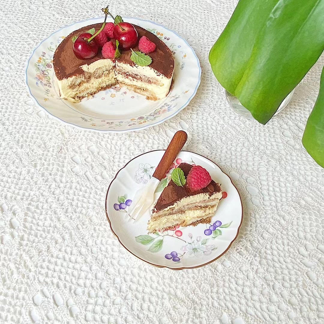 提拉米苏（熟蛋,无吉利丁）+自制马斯卡彭