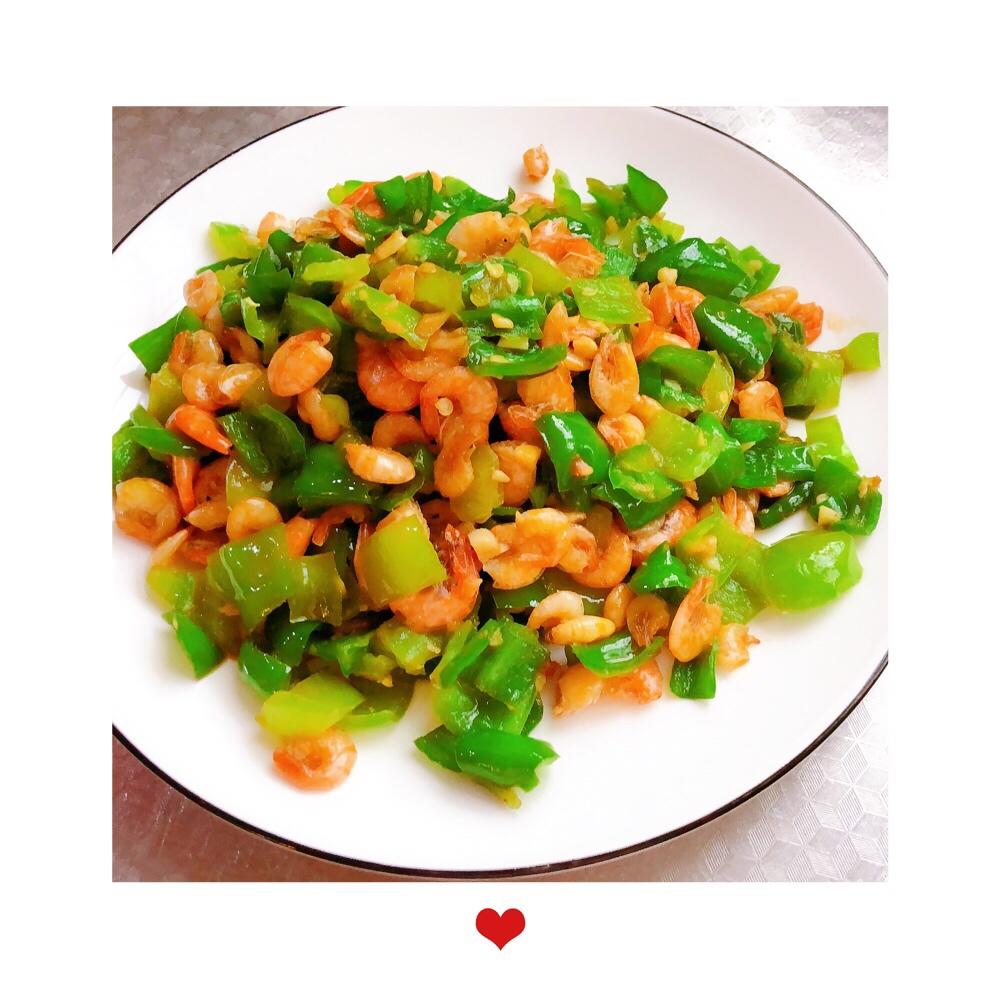 家常徽菜：青椒炒小河虾