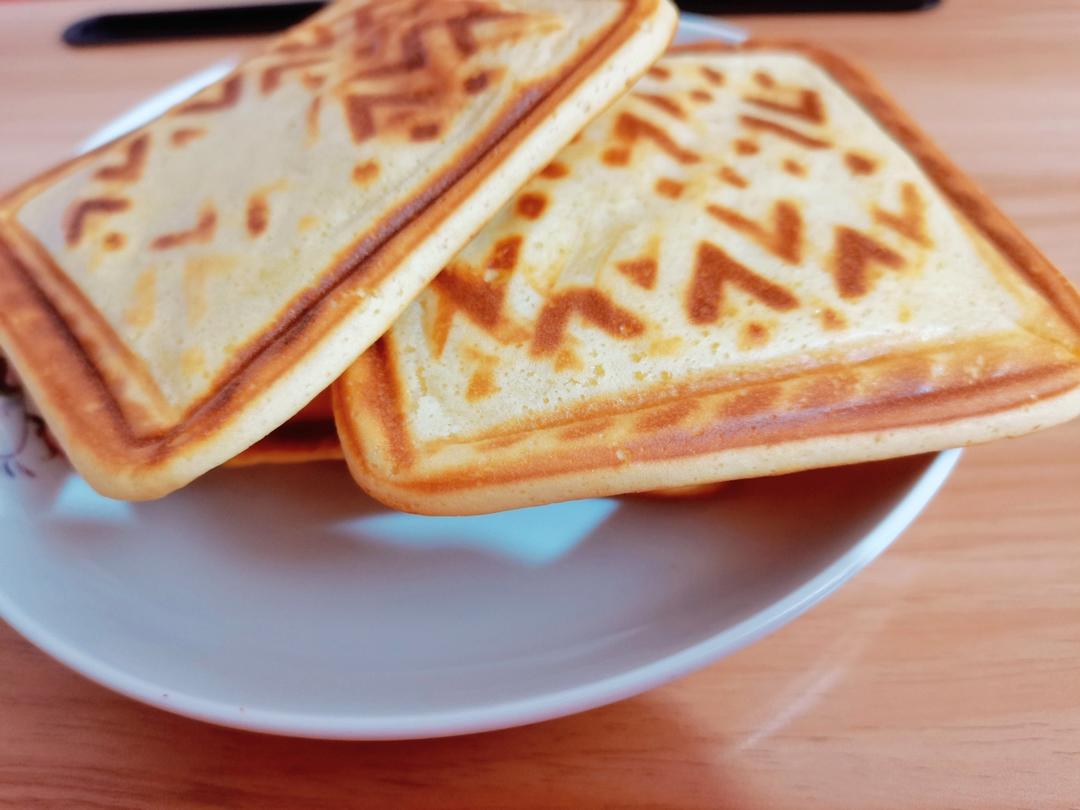 松软香甜的早餐机版「华夫饼」