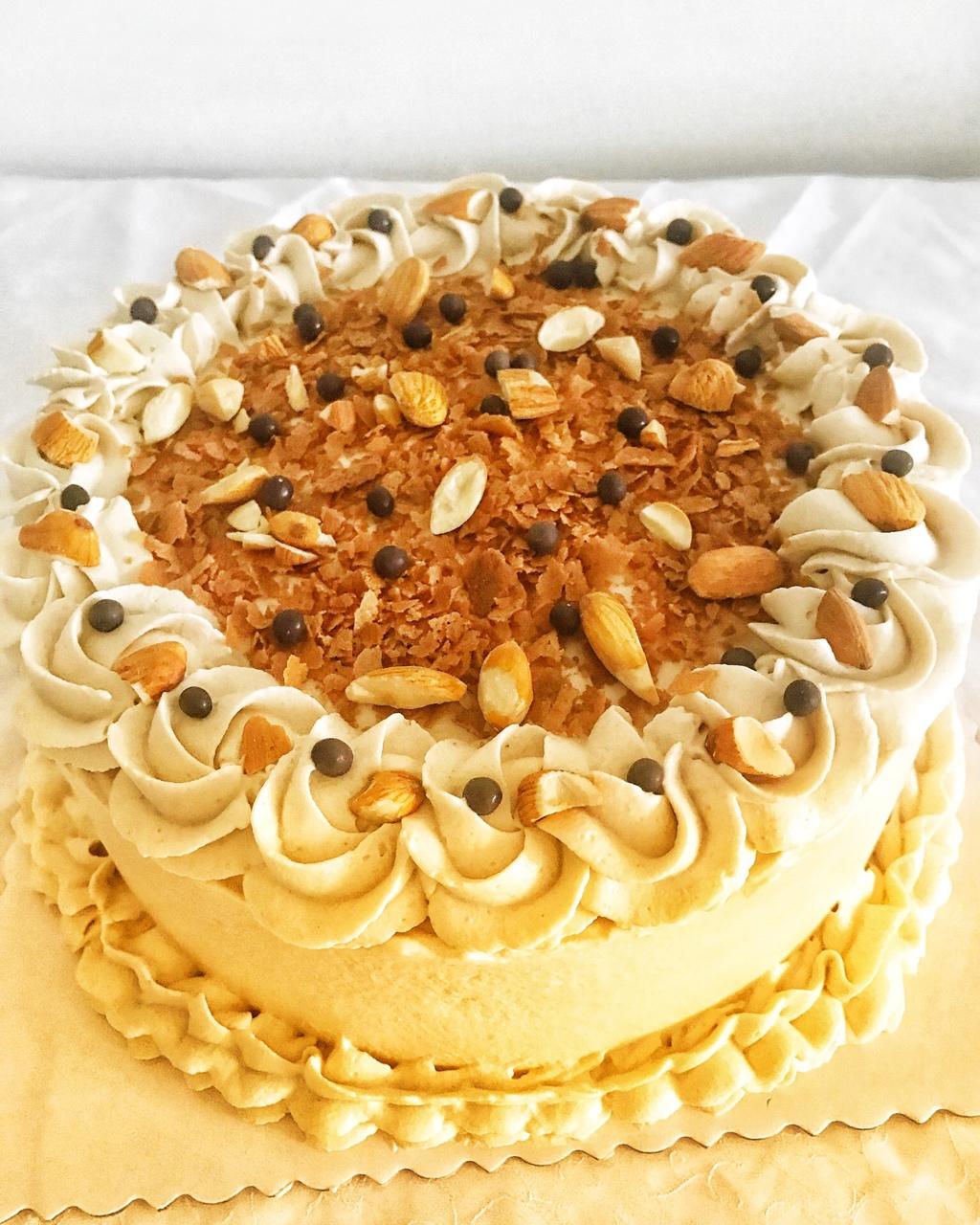 丝语韵律做的栗子奶油蛋糕