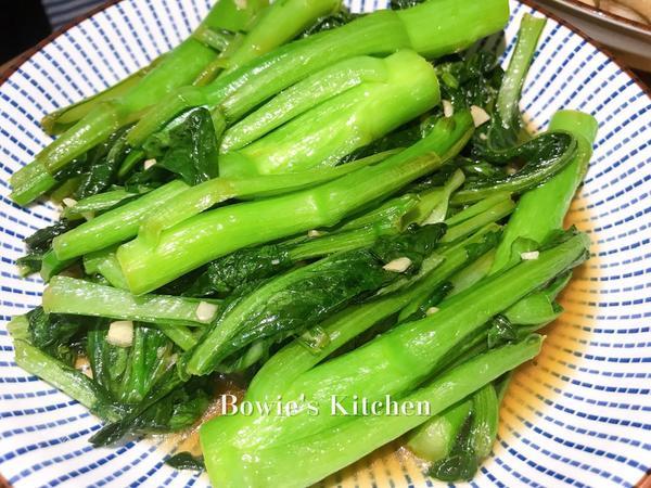 生炒菜心