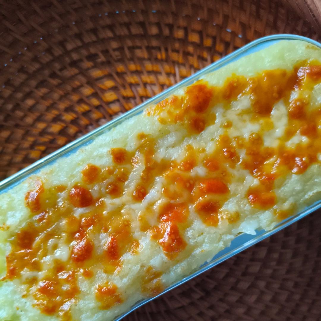 布拉尼奶酪焗土豆泥｜空气炸锅版