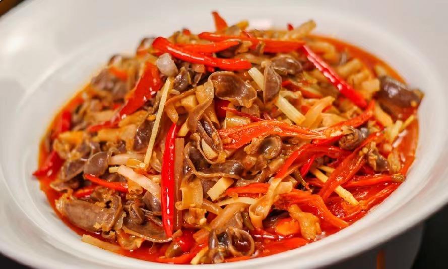 黄哈儿黔江鸡杂 标准操作流程的做法