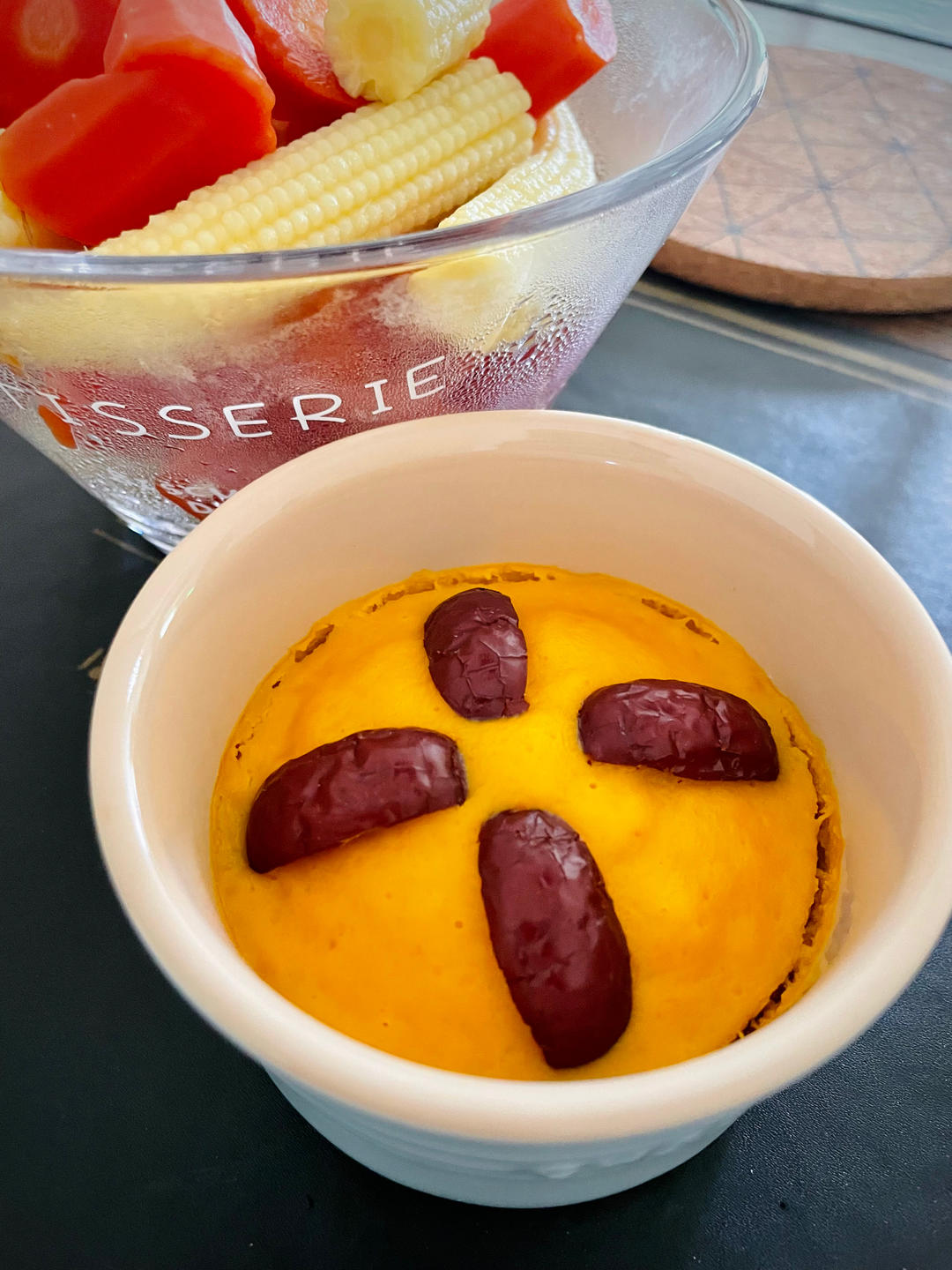 南瓜蒸糕【10月北鼎养生壶食谱】