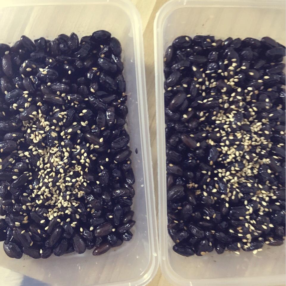 【日式酱煮黑豆 低糖少盐版】电饭煲轻松做