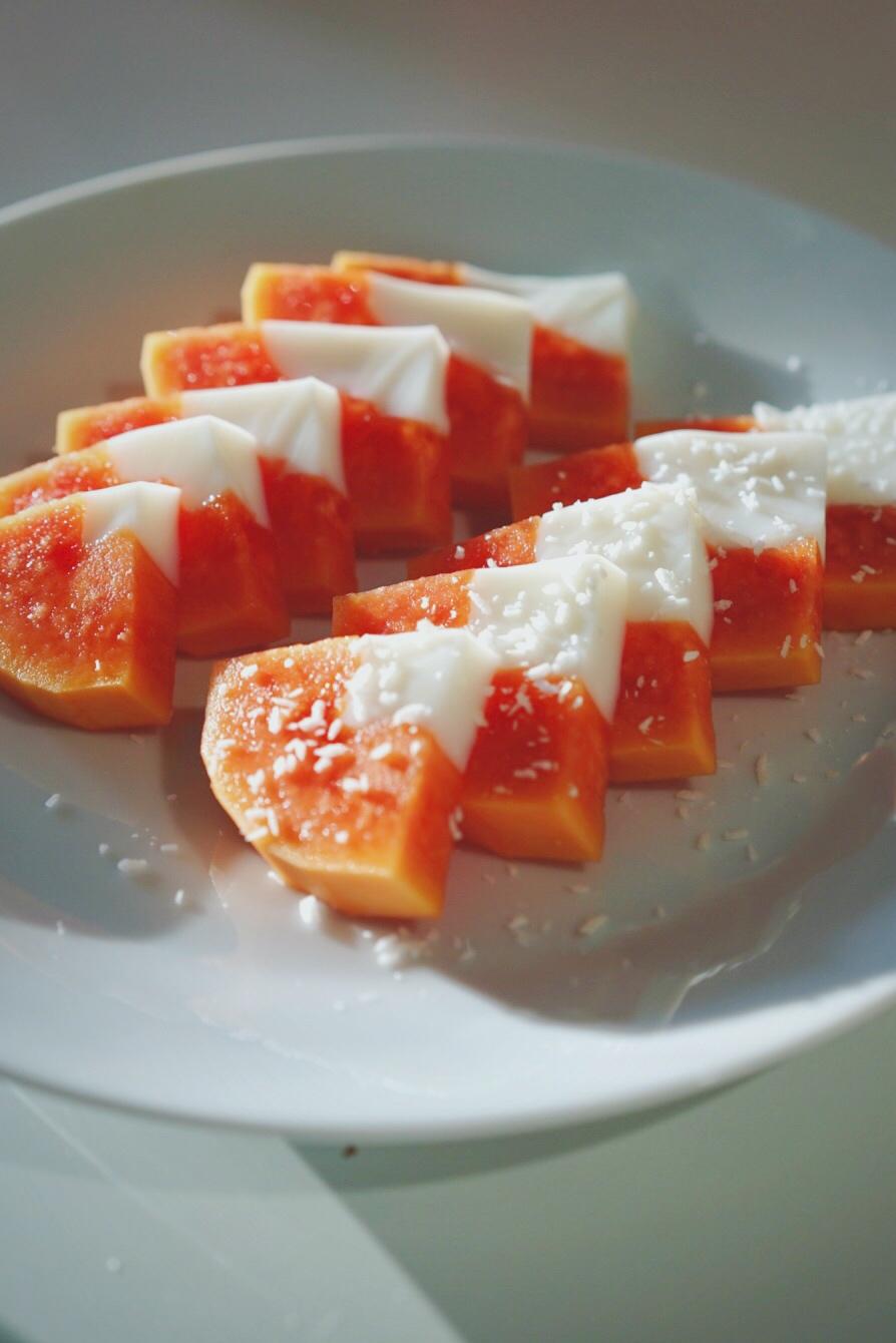 首页>甜品>木瓜椰奶冻> 0 人做过这道菜 收藏 mochichi_18 不需要加糖