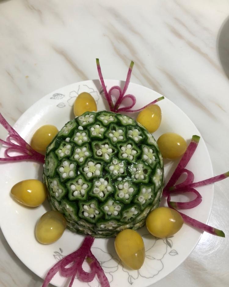 土豆泥秋葵