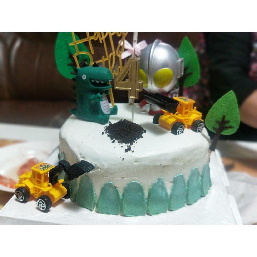 奥特曼生日蛋糕