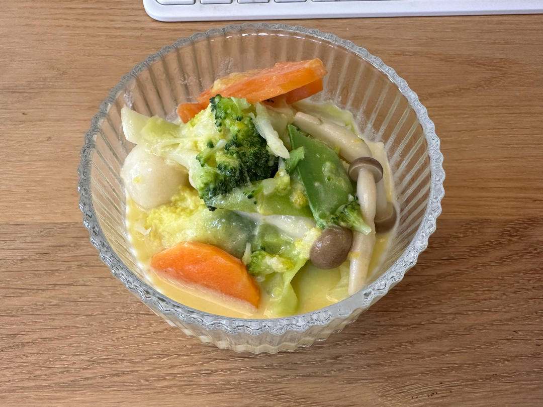椰浆年糕蔬菜汤