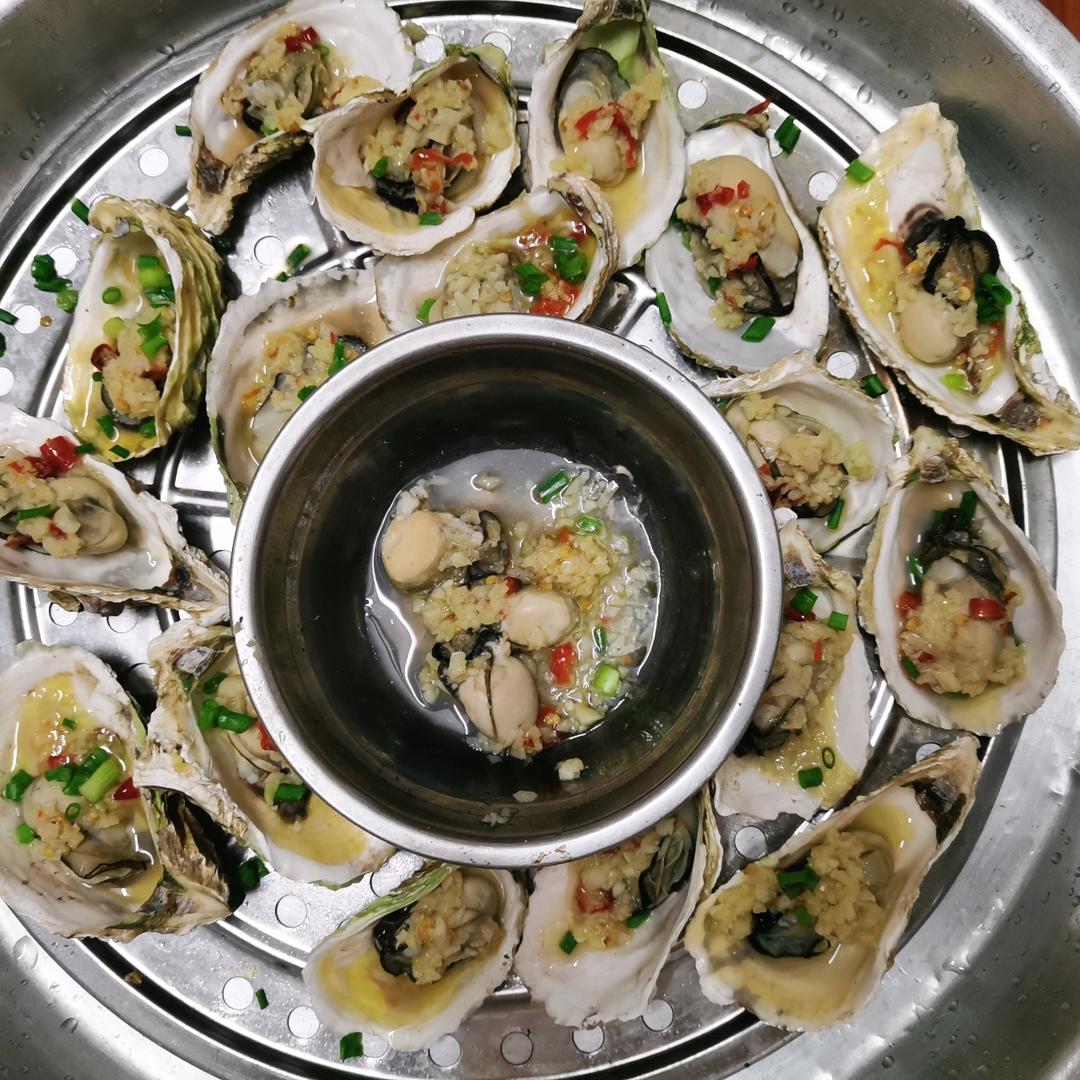 超简单～蒸蒜蓉生蚝