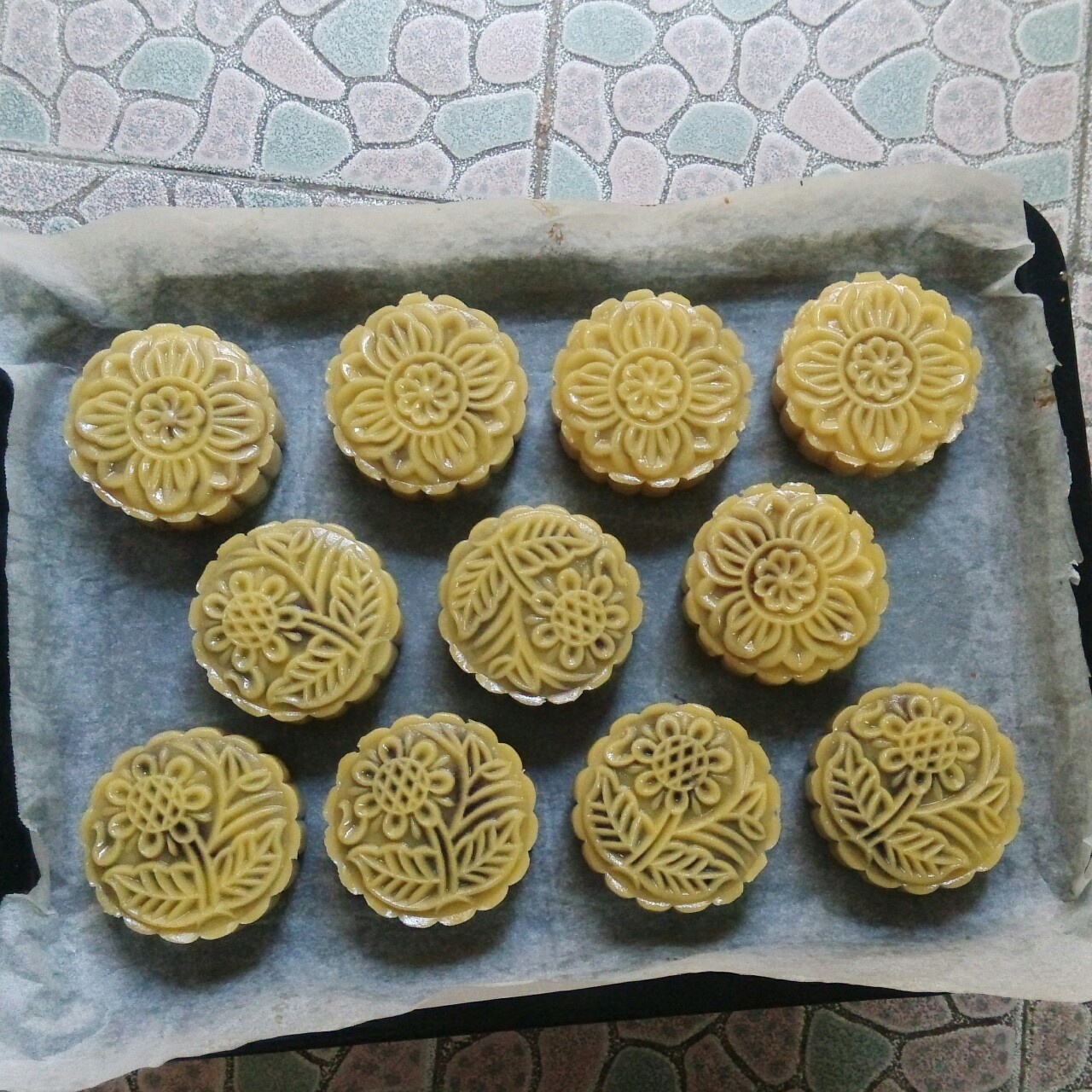广式月饼——蛋黄莲蓉月饼