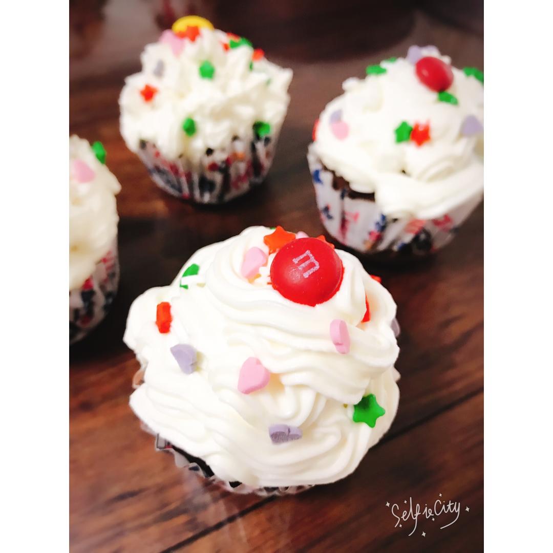 巧克力豆纸杯蛋糕 Chocolate Chip Cupcake