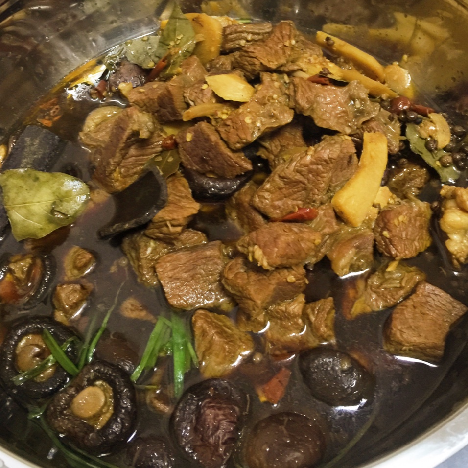 香辣牛肉火锅