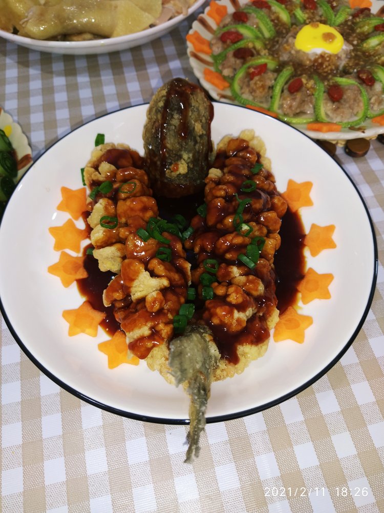 家宴上必不可少的传统大菜：松鼠鱼