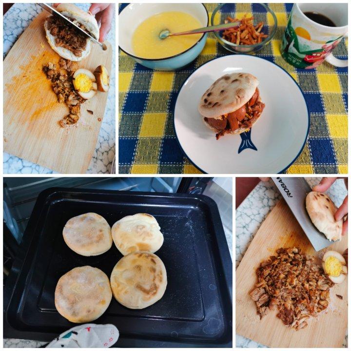 肉夹馍(白吉馍的制作)