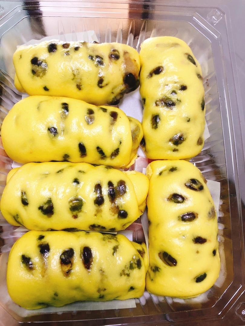 玉米奶香蜜豆卷