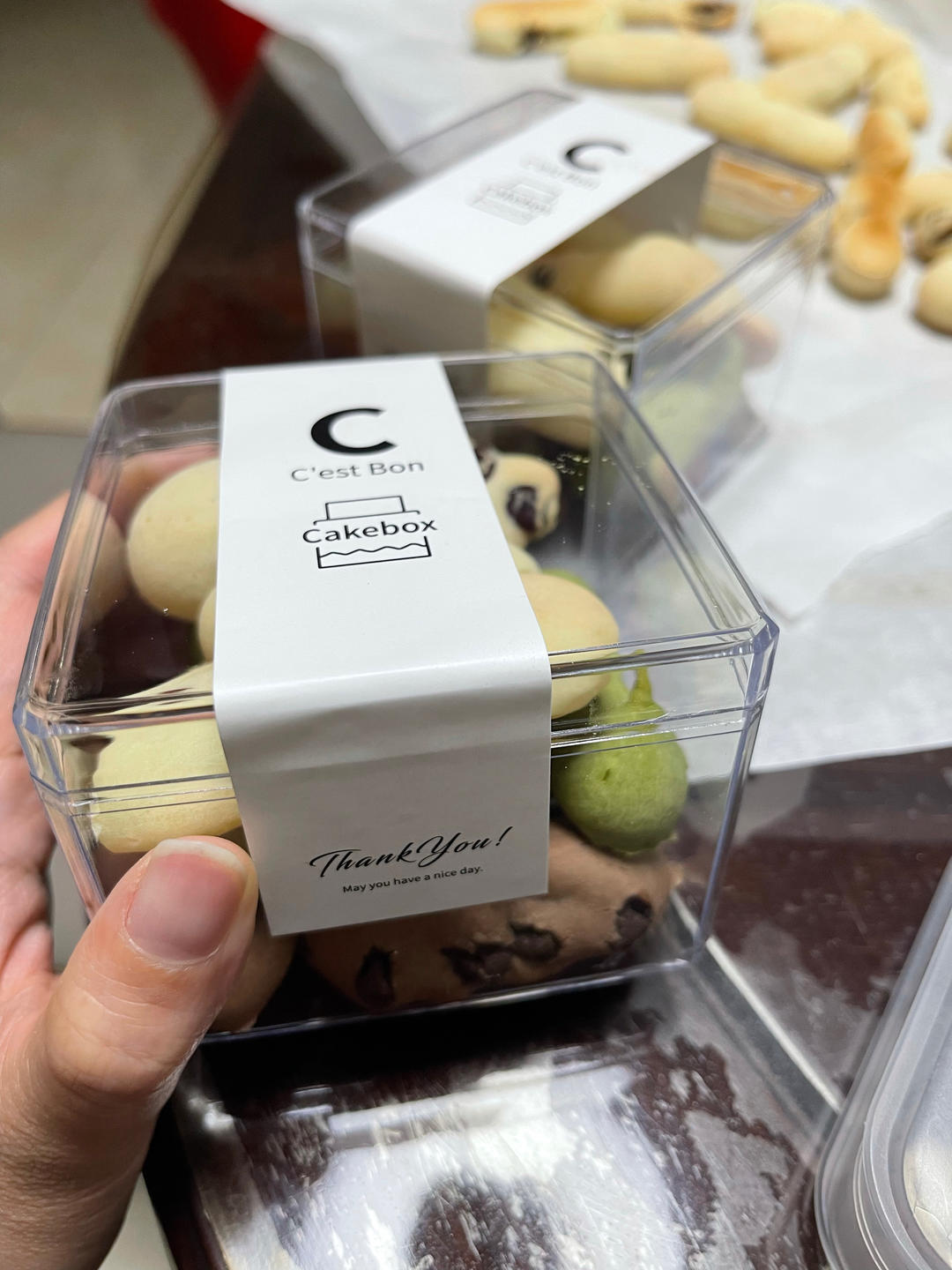 🌸三色手指麻薯🍪