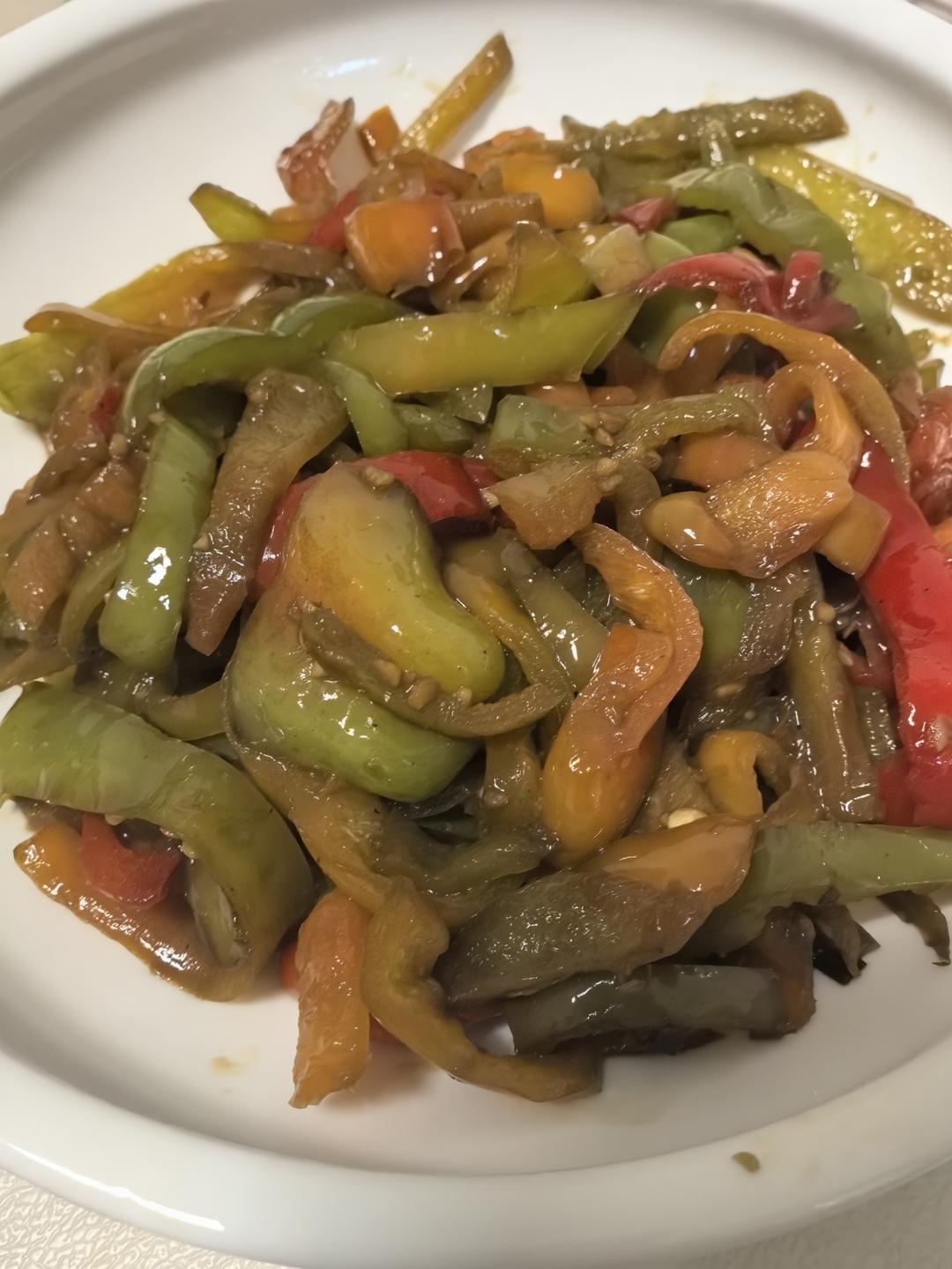 简单下饭  素炒尖椒