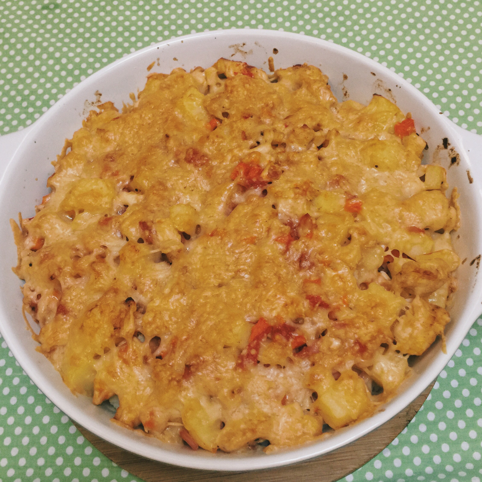 番茄鸡肉浓情焗饭【两人份】