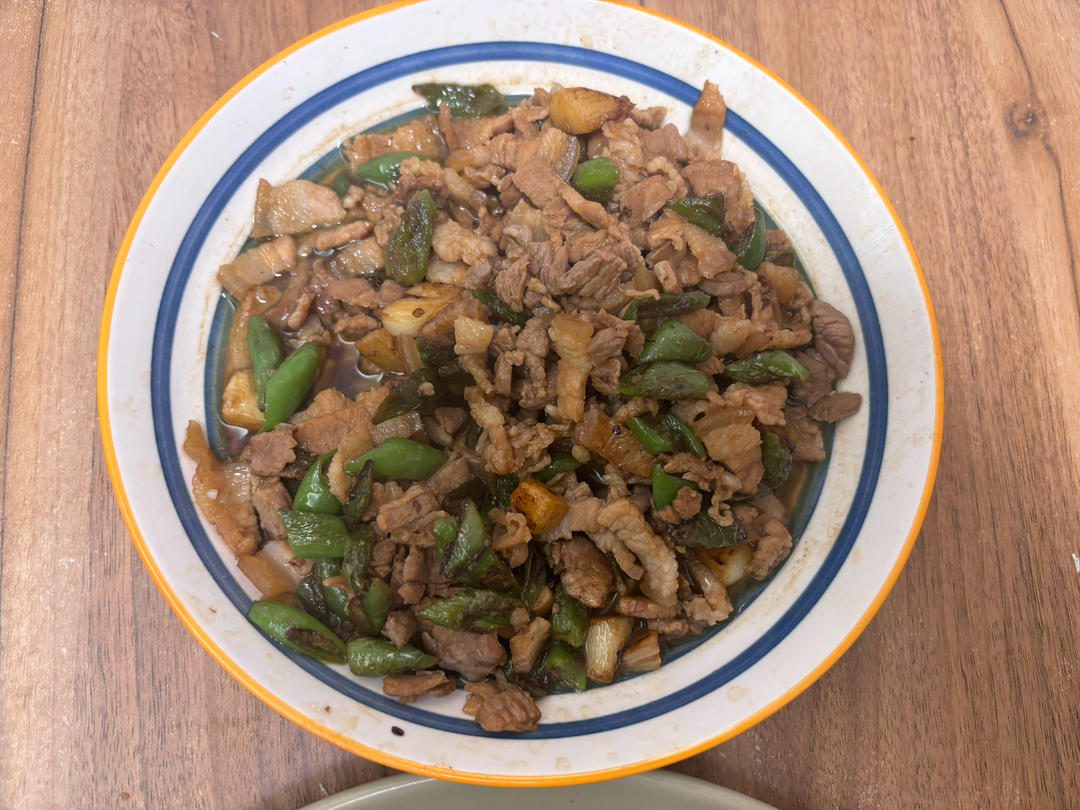 农家小炒肉【记忆中勾魂的油汤】