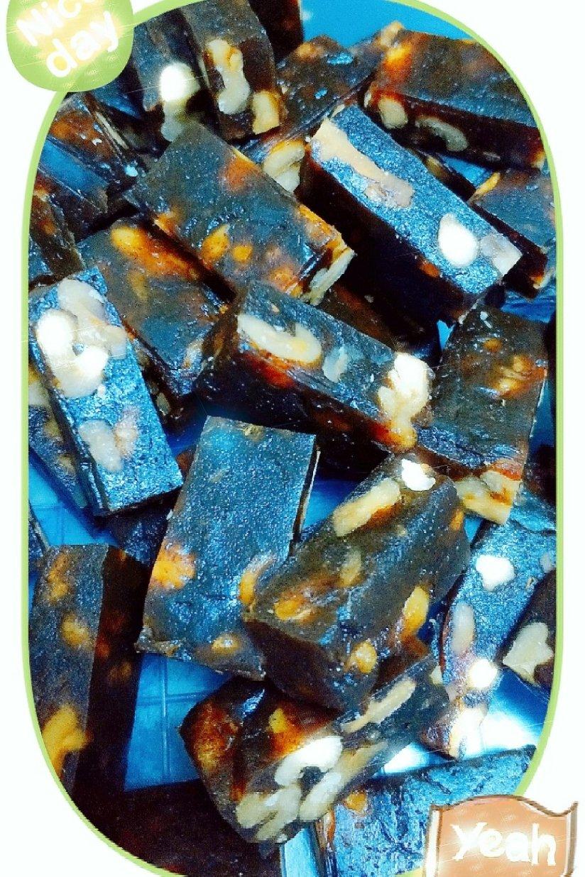 南枣核桃糕(枣泥核桃糖)