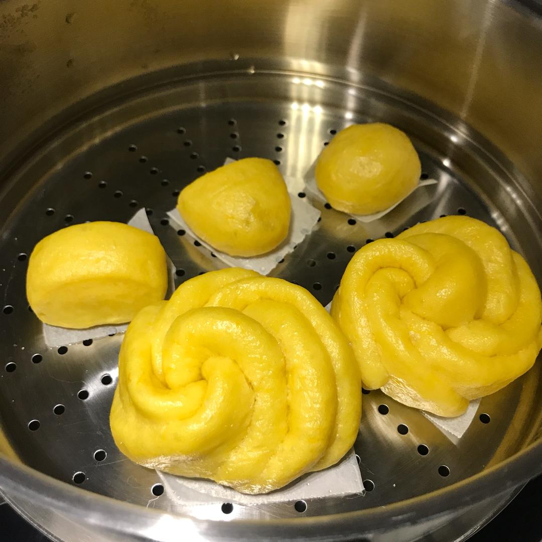 奶香南瓜馒头（面包机版）