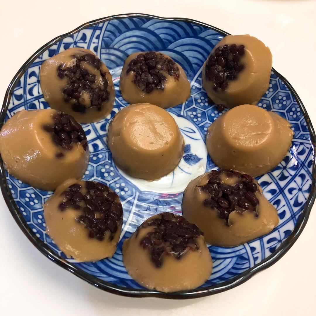 椰汁红豆砵仔糕