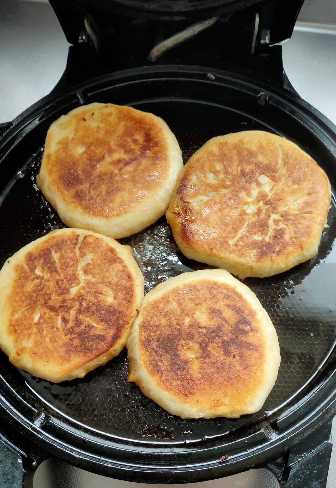 不用去早餐店的发面馅饼