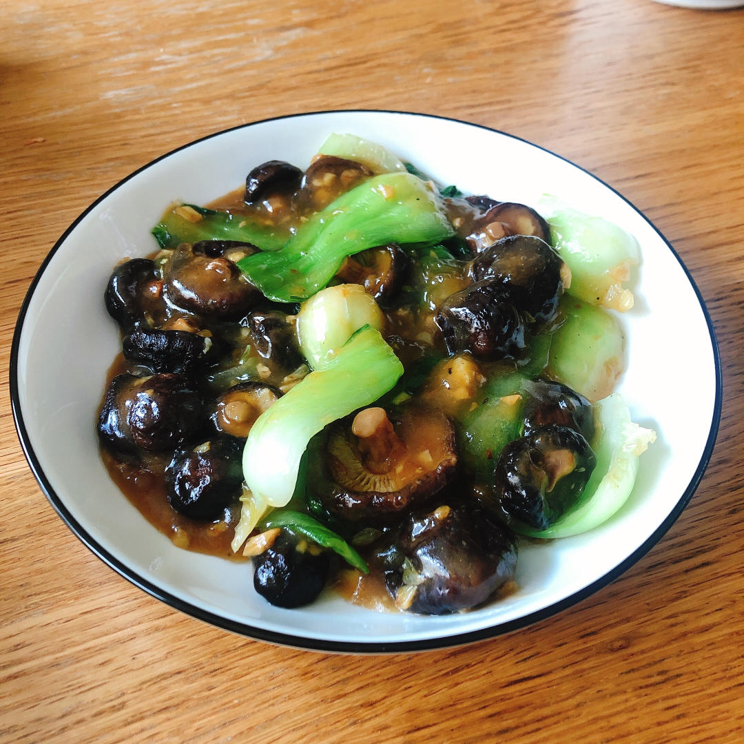 蚝油香菇小油菜
