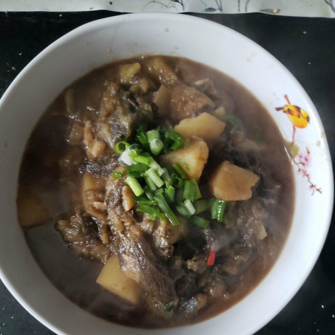 土豆炖茄子
