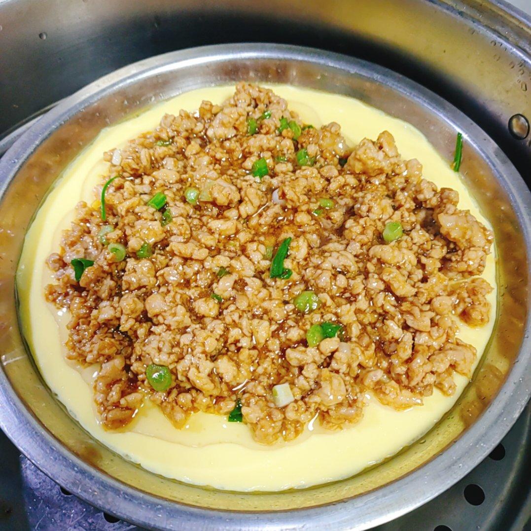 比布丁还要嫩！巨好吃又营养的肉末水蒸蛋