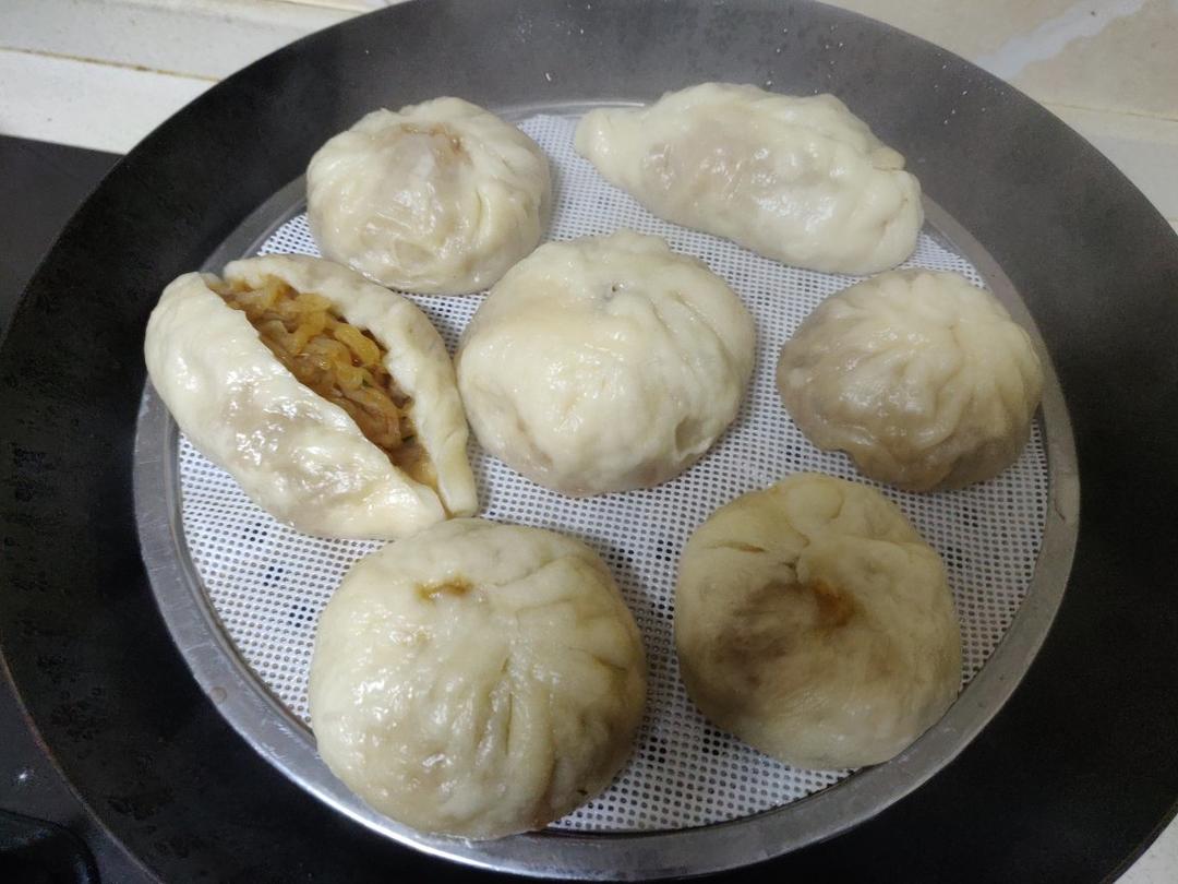 分享好吃的萝卜丝肉包