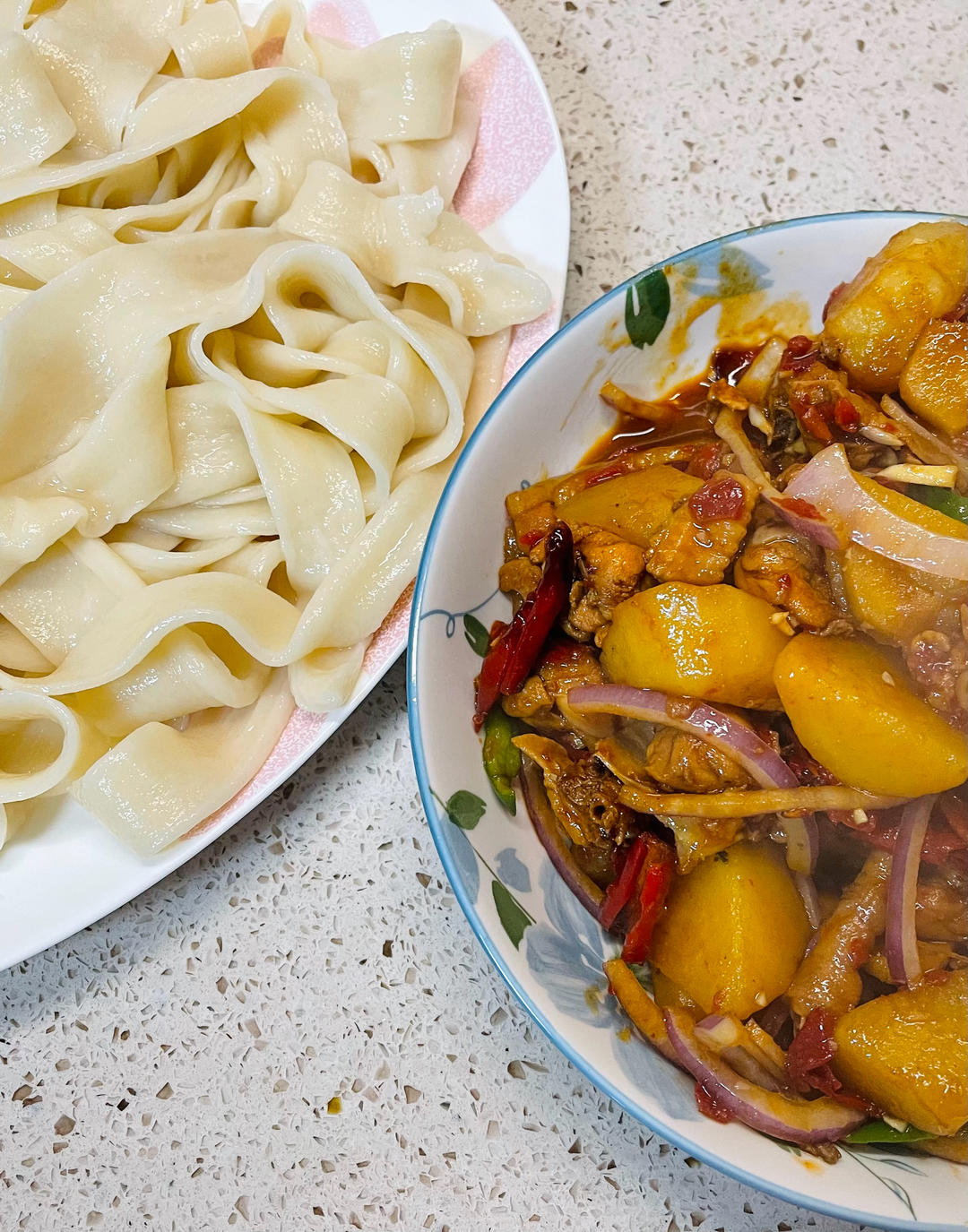 新疆家常大盘鸡