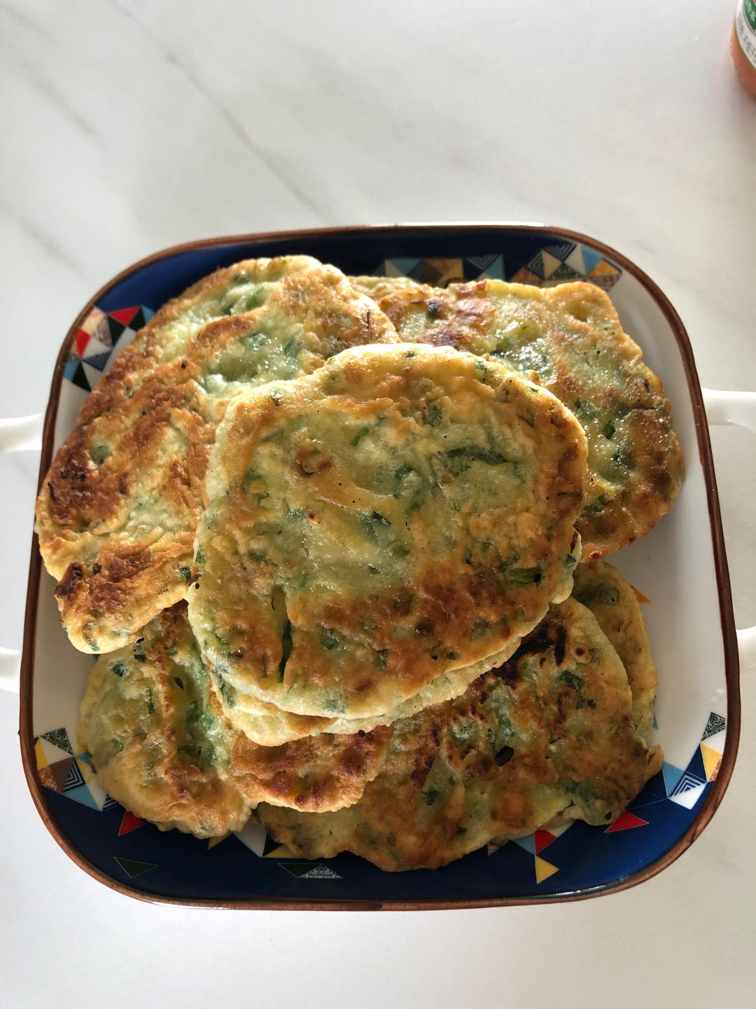 韭菜鸡蛋饼