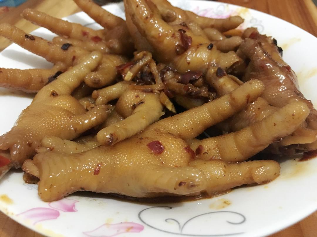 红烧鸡爪（豆瓣酱版）