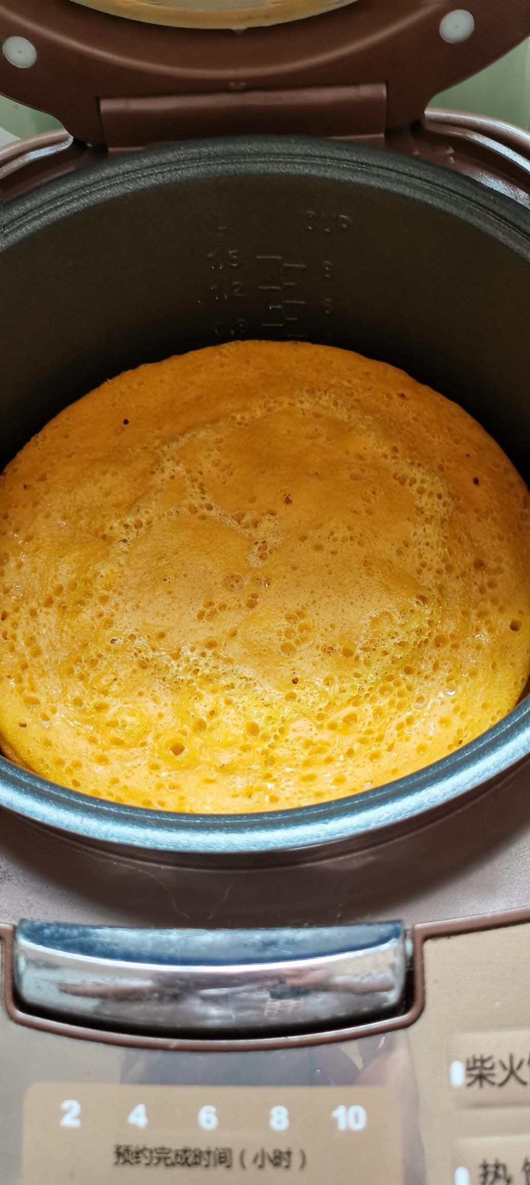 蜂蜜南瓜蛋糕，香甜松软，不需要打发的懒人蛋糕