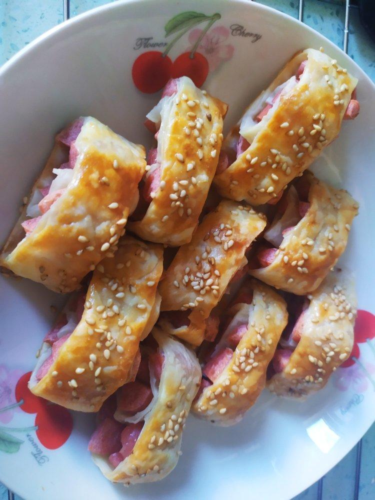 香酥火腿肉松卷