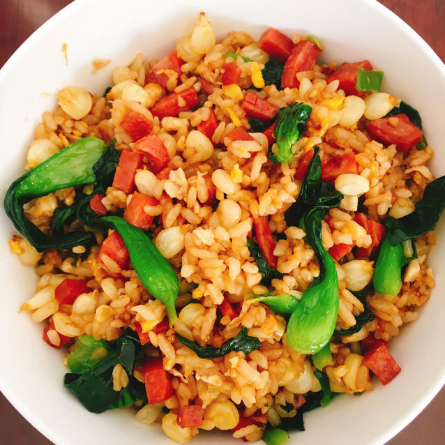 酱油炒饭(超级简单)