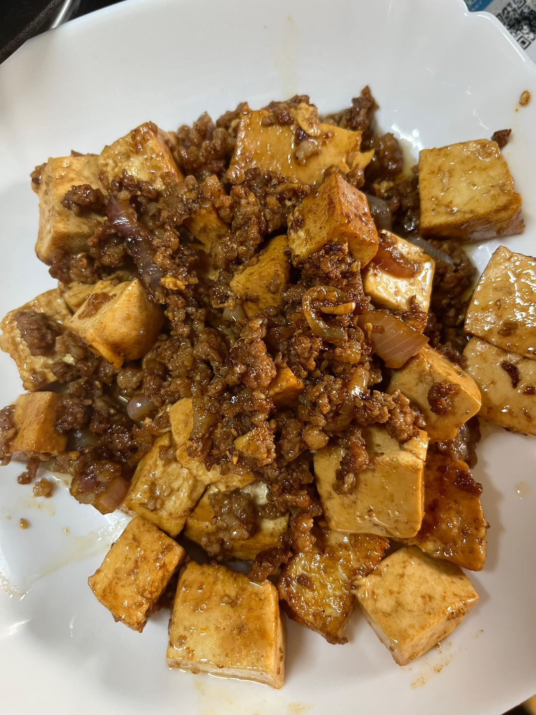 肉末炖豆腐