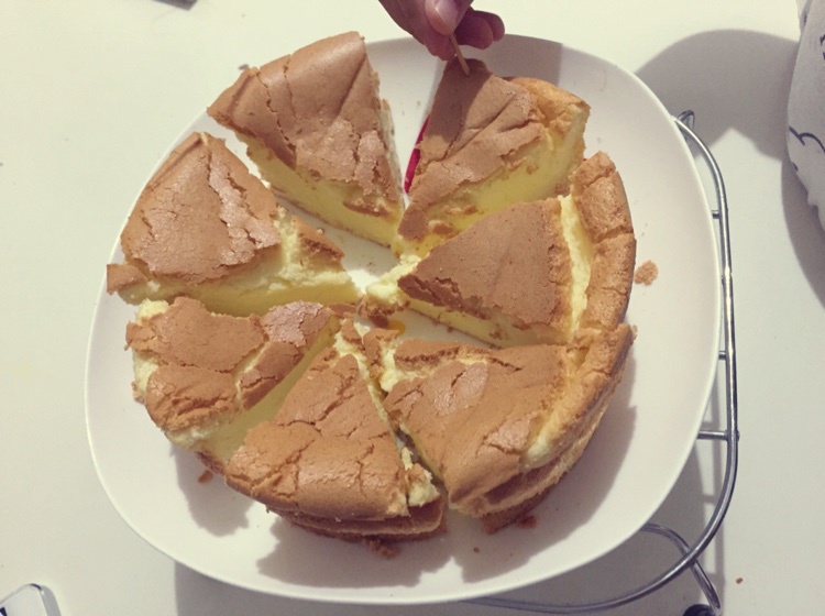 6寸原味戚风蛋糕