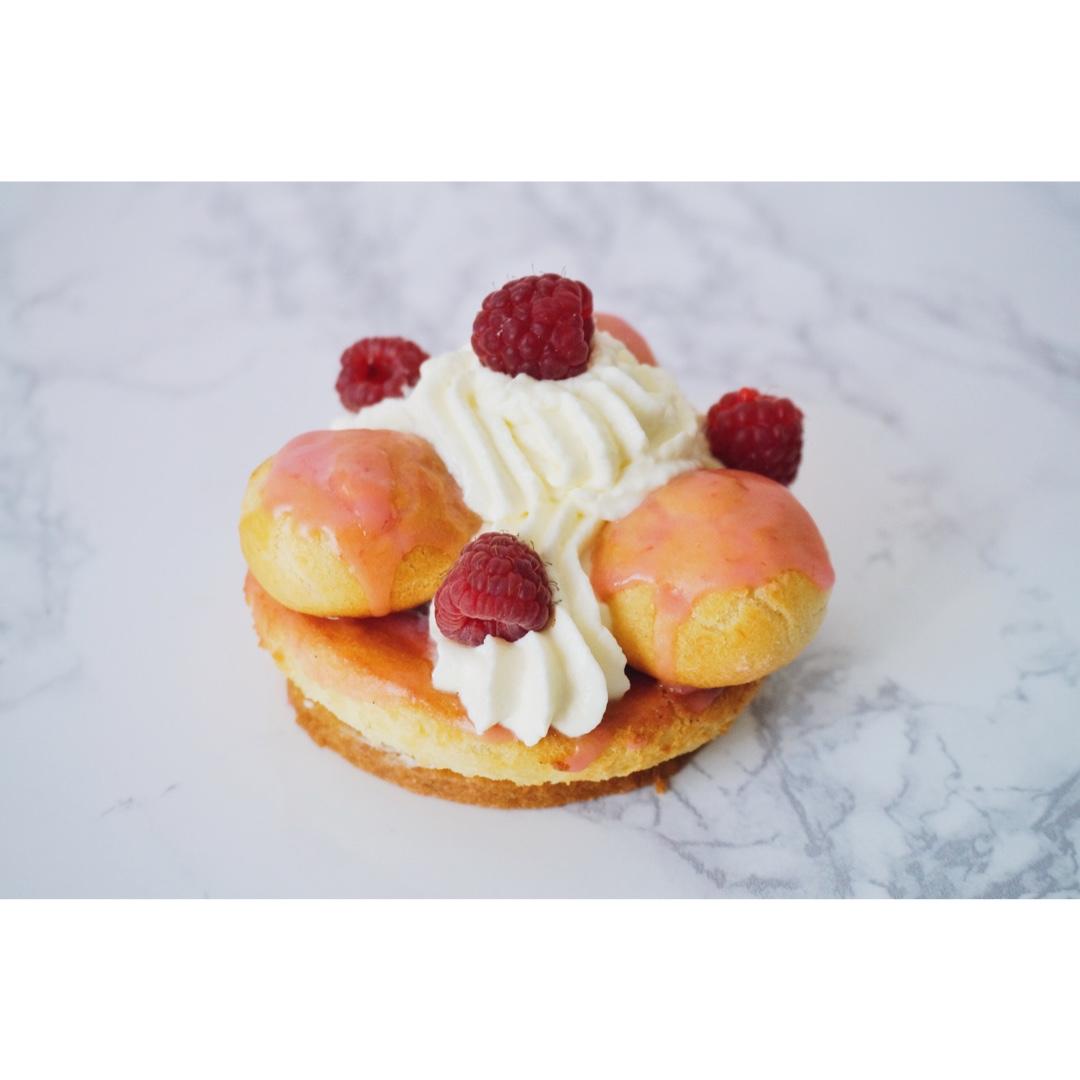 熊谷裕子——玫瑰圣欧诺黑蛋糕saint honore rose