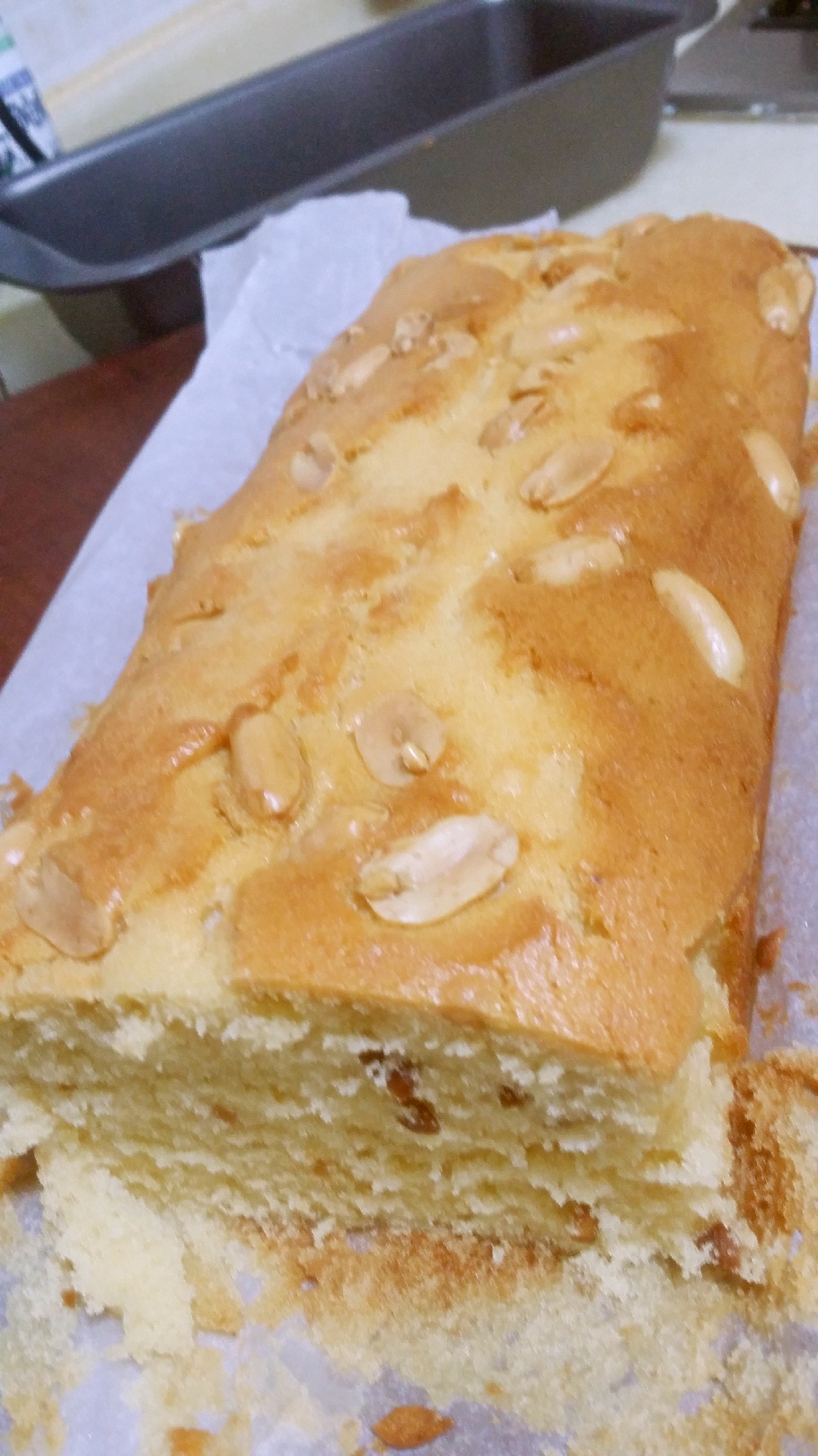 kurtny做的花生磅蛋糕