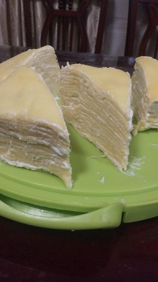 榴莲千层（超软糯蛋皮配方٩( ᐛ )و