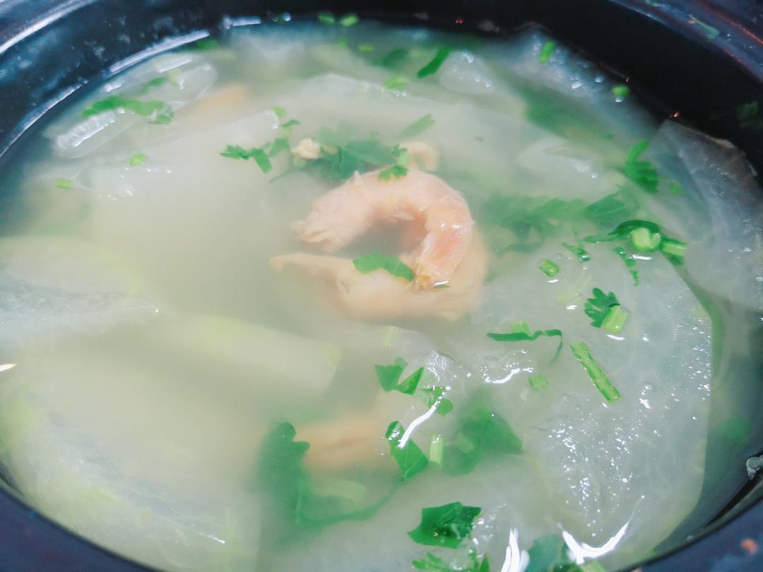 虾仁冬瓜汤