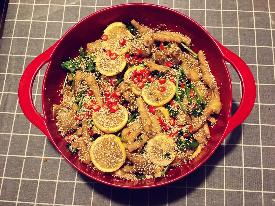 超好吃的🍋酸辣凤爪