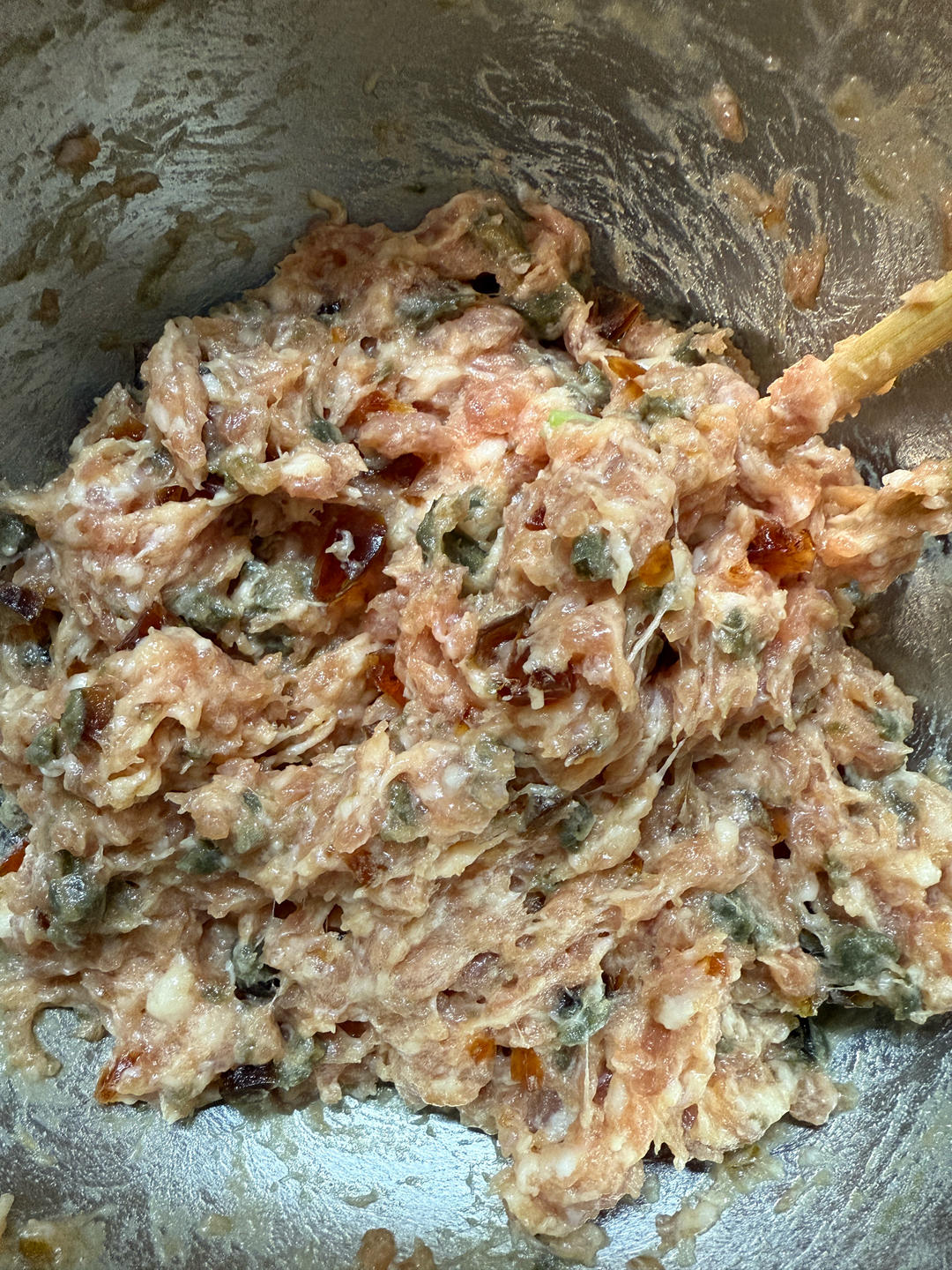 肉不柴的馄饨馅