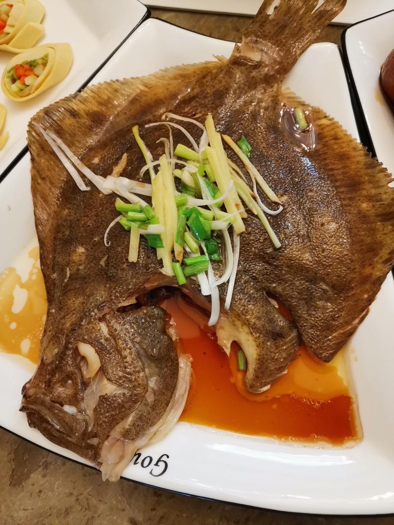 清蒸多宝鱼
