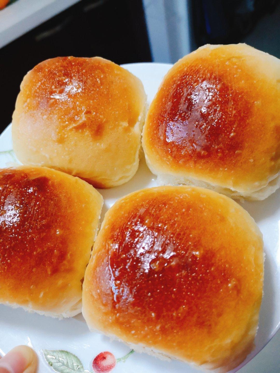 鲜奶油小餐包（一次发酵）